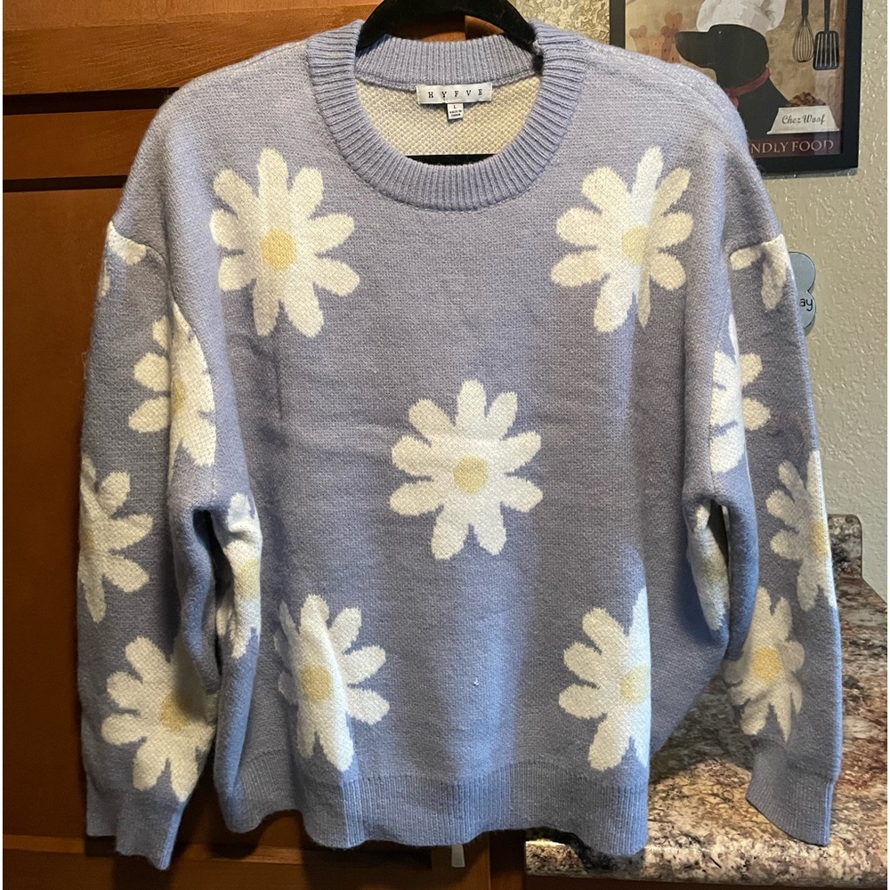 Hyfve Lighweight Daisy Sweater New